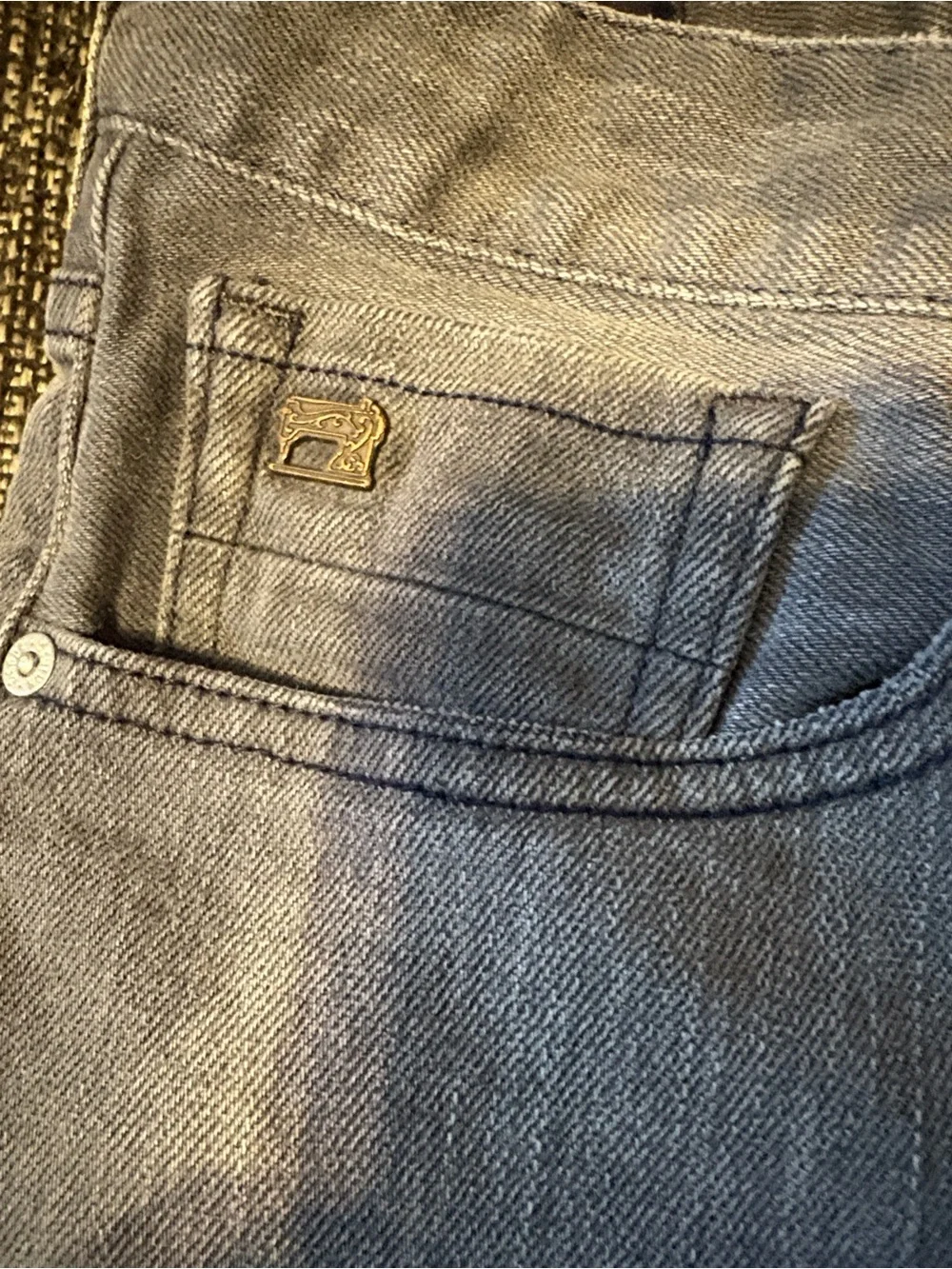 Scotch & Soda Ralston Jeans  Men’s 30x32 Gray Stretch Slim Straight 6.5” Leg Opn